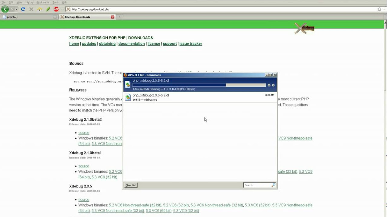 TÉLÉCHARGER PHP 5.3.8 PHP 5.3.8